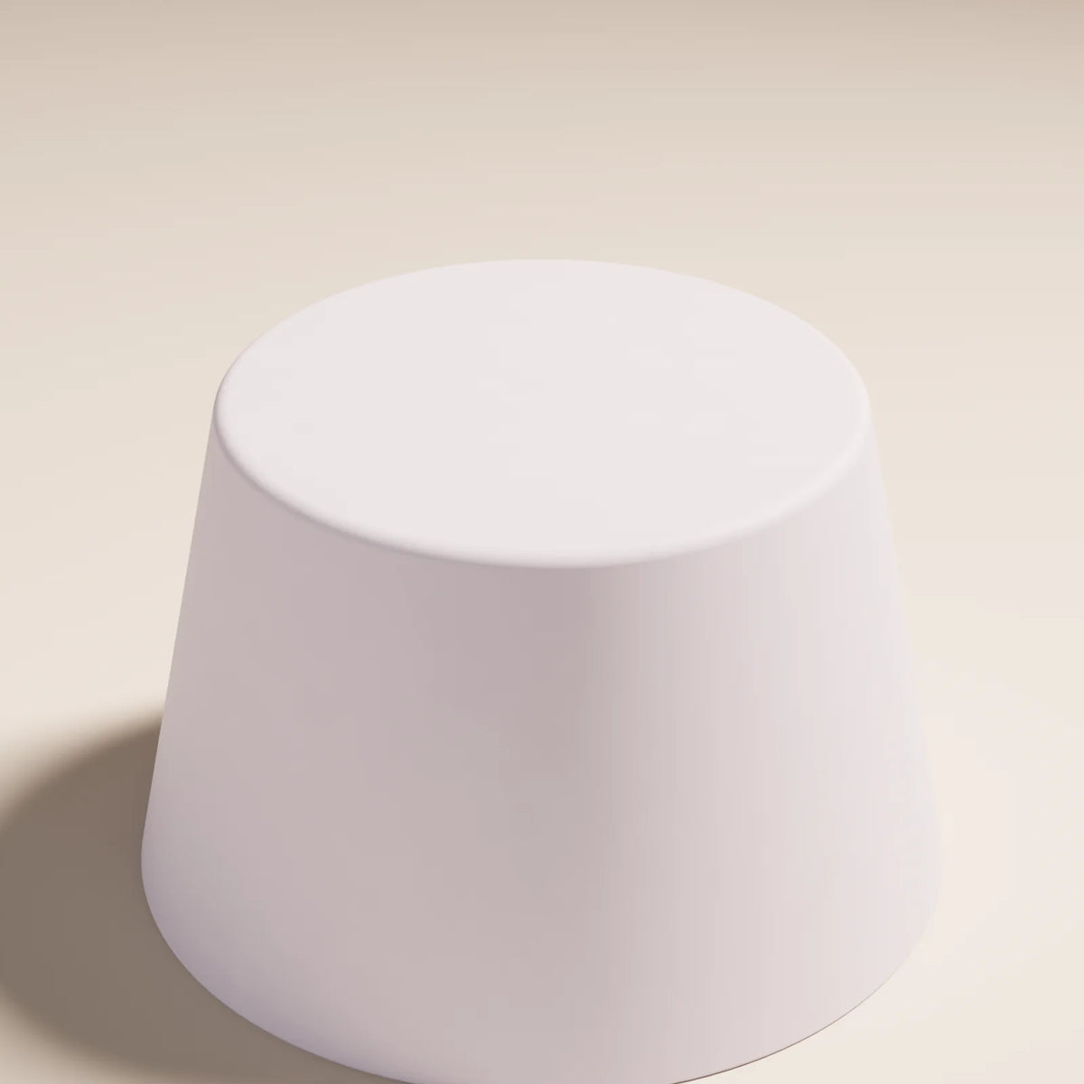 Tapered Podium, close-up detail render