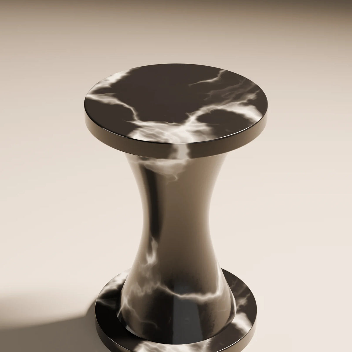 Waisted Pedestal, close-up detail render